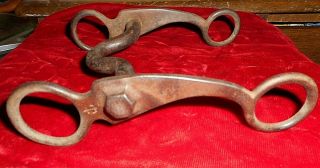 Vintrage North & Judd (anchor Marked) Iron Bit 5 Inch (tight) Mouth