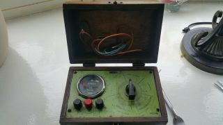Vintage Smiths Automotive Electrical Instrument Gauge Tester Sr/d 366 Fuel Temp