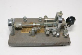 Vintage Vibroplex Telegraph Key Standard As Found Parts Restoration