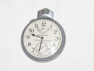 Wwii 1942 Hamilton Bureau Of Ships U.  S.  Navy Chronometer Watch Model 22 C