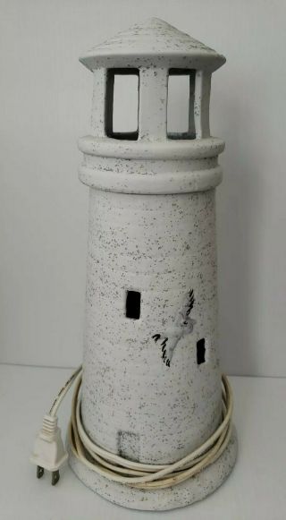 Lighthouse Accent Table Lamp Night Light 12 