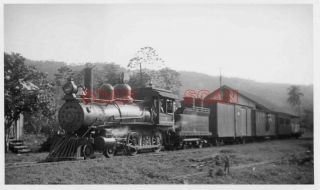 0ee373 Rp 1940s/60s Verapaz Railroad Nicaragua San Salvador ? Locomotive 2