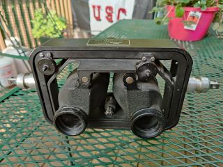 Wwii Us Navy Mark 43 Binoculars 6x42 12 Deg Rare Anti Oscillation Frame Mount 41