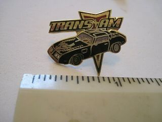 Pontiac Trans Am Black Hat Pin,  Lapel Pin