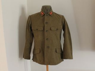 Imperial Japanese Army Wool Tunic Coat Uniform With Nco Collar Tabs Dated 1940