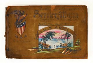 Wwii Photo Album U.  S.  In Trinidad Barbados St.  Lucia British West Indies 1943 - 44