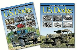 Ww2 Us Army Dodge Vehicle Military Trucks 2 Volume Set Reference Book