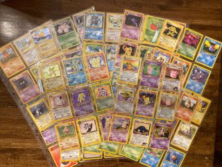Pokémon Card Binder Over 100 Cards With Holos Vintage Cards