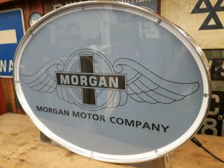 Morgan,  Showroom,  Automobilia,  Classic,  Display,  Mancave,  Lightup Sign,  Garage,  Workshop