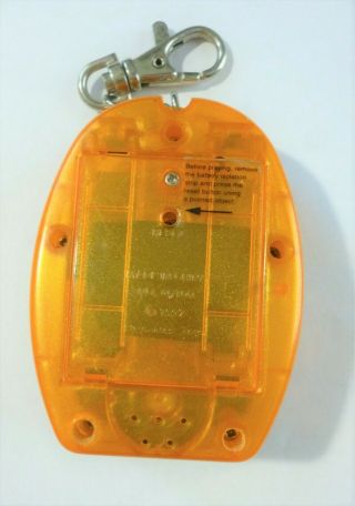 Vintage 1997 Playmates Talking Nano Puppy yellow Orange Toy Electronic Pet Pre - o 2