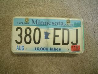 Minnesota 10k Lakes (craft) License Plate Buy All States Here