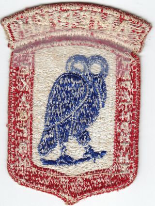WWII Occupation US Army Greek Elections Patch - Separate Tab (US) 2