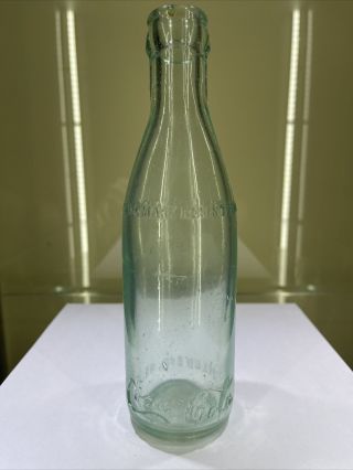 Rare Straight Sided Coca Cola Bottle Columbus,  Ga Root