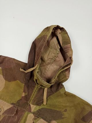WW2 Windproof Smock Jacket British SAS Army Camouflage 1940s WWII Anorak Uniform 4