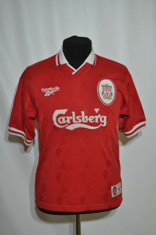 Liverpool Fc 1996/1997/1998 Home Football Shirt Reebok Vintage 90s Soccer Jersey