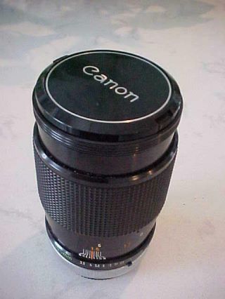 Vintage Canon Lens Fd 135mm 1:2.  5 S.  C.  Made In Japan Very