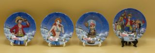 4 Coca - Cola Mini Plates One Piece,  Paperweight,  Clocks,  Watches