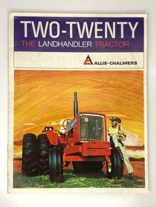 Allis - Chalmers Brochure Two - Twenty The Landhandler Tractor 1970