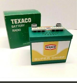Texaco Radios 1 - Chief Battery Radio,  1 - Havoline Oil Can Radio $150 Each