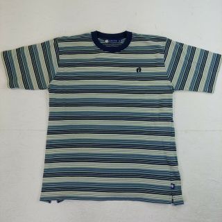 Vintage T - Shirt Hang Ten Size Large Striped Surf Skate Toes Stripe Retro