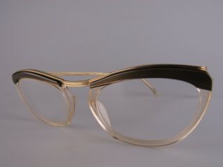 Vintage Doublé Or Laminé Gold Filled Eyeglasses Frames Made In France