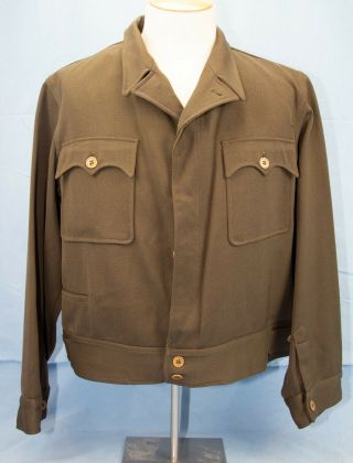 Ww2 Usaaf Jacket Outer For The F - 2 Electrically Heated Suit Size 44 Rare.