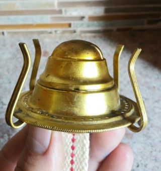 Vintage 19th C.  1 W.  B.  G.  Eldorado Oil Kerosene Lamp Burner Look 2 1/2 " Chimney