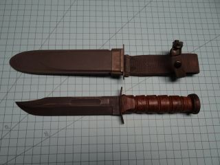 Minty Wwii Usn Robeson Rcc Mk2 Fighting Knife With Nord Scabbard Sheath Mark 2