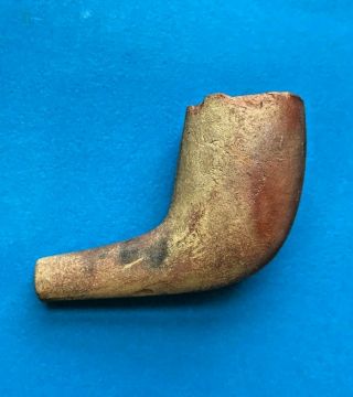 Clay Trade Pipe.  Indian Artifact.  Colonial.  Civil War.  Pamplin Pipe ?.  Arrowhead