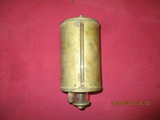 Vintage Stationery Engine / Tractor Oil Drip Feed Tin