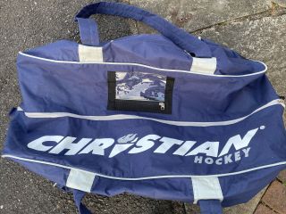 Vintage Christian Hockey Stick Hockey Equipment Bag