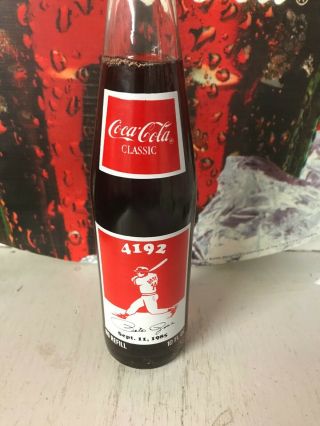 Coca Cola Bottle Pete Rose Convention Cincinnati 13th Convention 1987 2