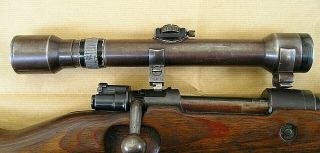 Ww2 German Hensoldt Wetzlar Dialytan 4x Sniper Scope Mauser K98 Zf39