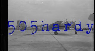 Wwii Us Photo Negative Us Captured German Heinkel He 219 Tail 290202 Arrival 3