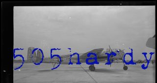 WWII US Photo Negative US Captured German Heinkel He 219 Tail 290202 Arrival 3 3