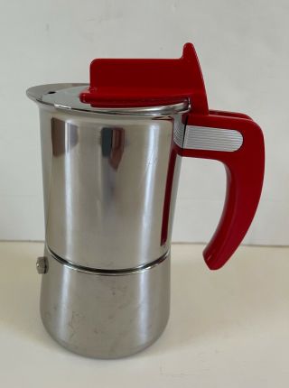 Vintage / Retro Miss Lavazza Coffee / Expresso Pot / Stove Top Made In Italy