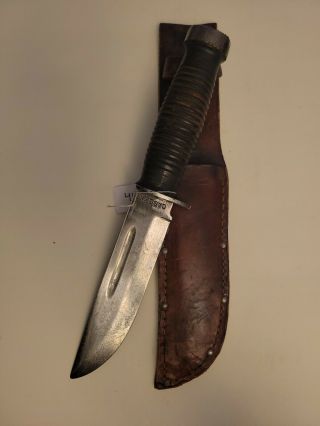 Ww2 Case Xx 337 - 6 " Q Quartermaster (american Fighting Knife)