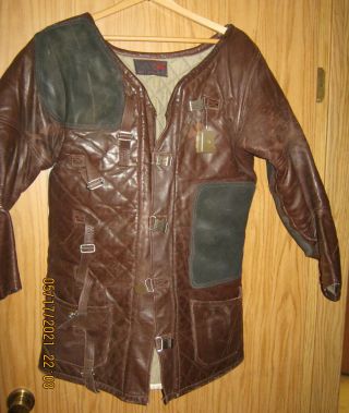 Vintage 10x Padded Competition Shooting Jacket Size 40