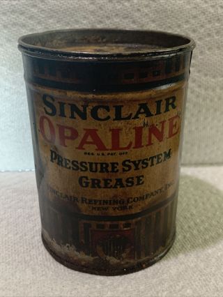 Sinclair Opaline Pressure System Grease Can 1lb