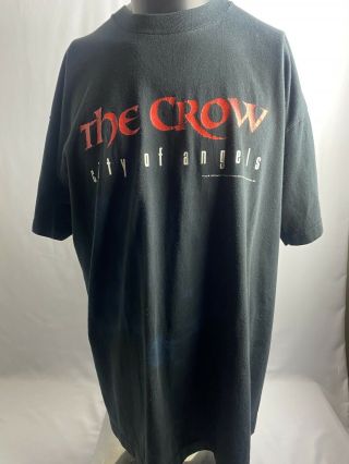 Vintage 1996 The Crow City Of Angels Promo T - Shirt,  Brandon Lee,  Size Xl