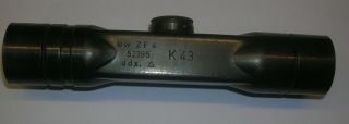 Ww2 Wwii German Gw Zf4 Scope For The K43 Marked Ddx In