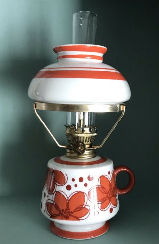 Vintage Mcm Mini Oil Lamp