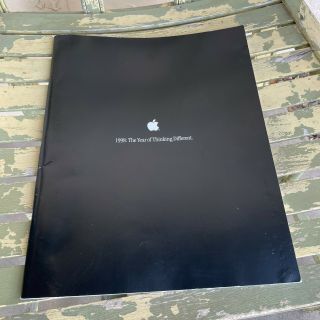 1998 The Year Of Thinking Different - Apple Computer Employee Book