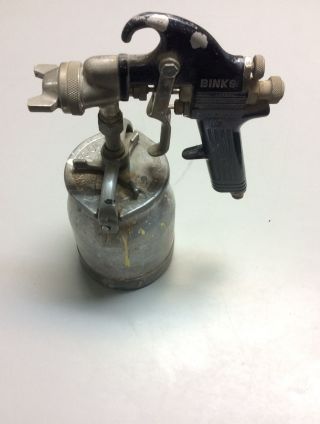 Vintage Binks Model 18 Paint Spray Gun With Cup B91
