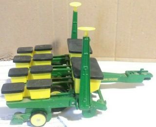 Vintage 60s Ertl 1/16 John Deere 539 4 Row Tractor Corn Planter Farm Toy