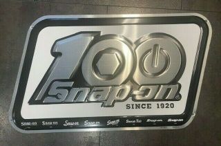 100 Year Anniversary Snap On Sign