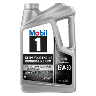 Mobil 1 Synthetic Motor Oil 15w - 50 High Performance 5 Qt Engine Lubricant 3 - Pack
