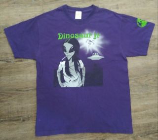Vintage Alien Workshop Skateboards Dinosaur Jr T Shirt M Pre - Owned