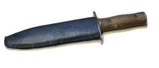 WW2 Italian GIL Youth Fascist Scuotto Napoli Boot Dagger Knife Scabbard 2