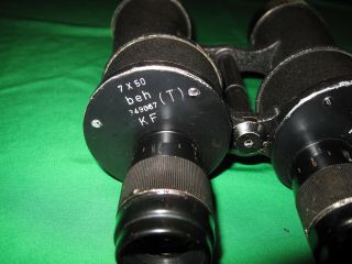German WW2 Navy Kriegsmarine Marked Leitz Binoculars 6
